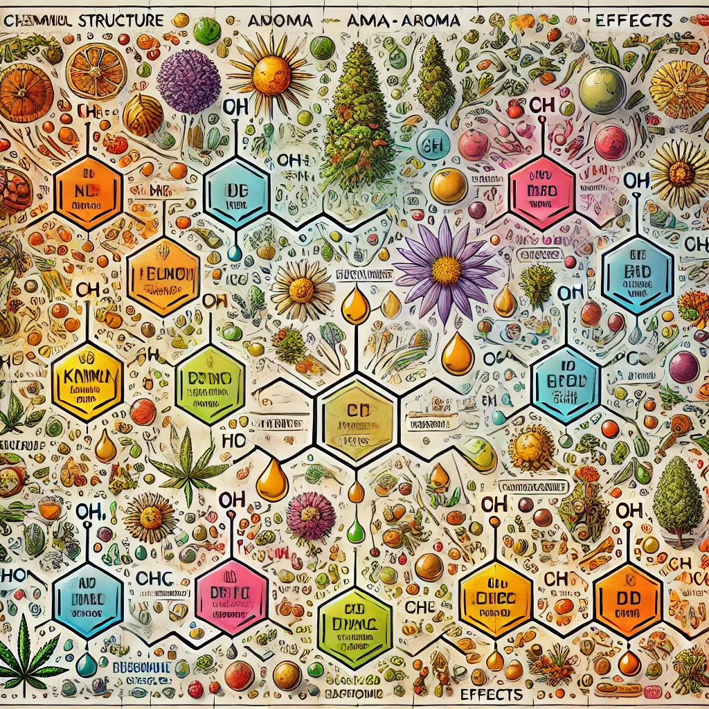 Top 10 terpenes and their effects